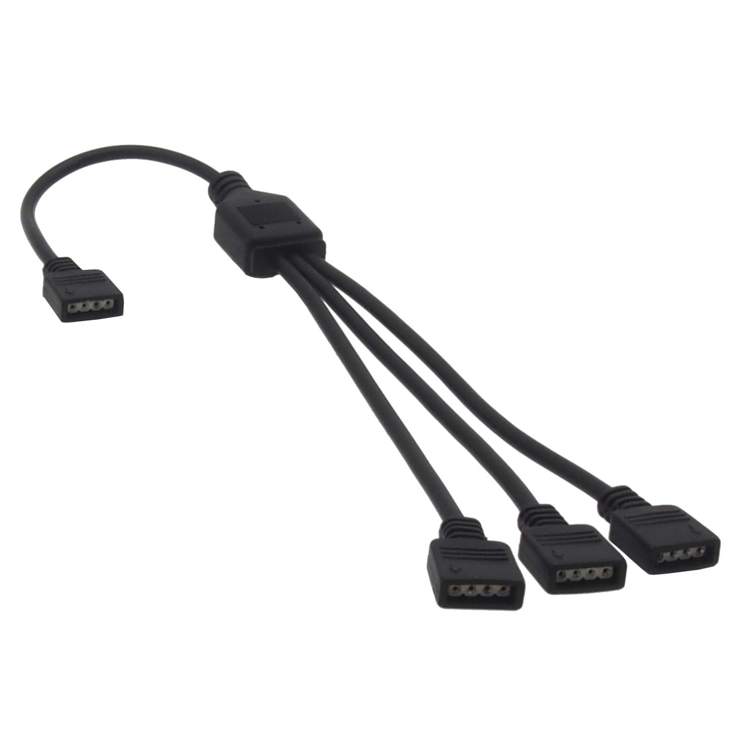 Amazon.co.jp: オーディオファン RGB LED用 分岐ケーブル 3分岐 4ピン